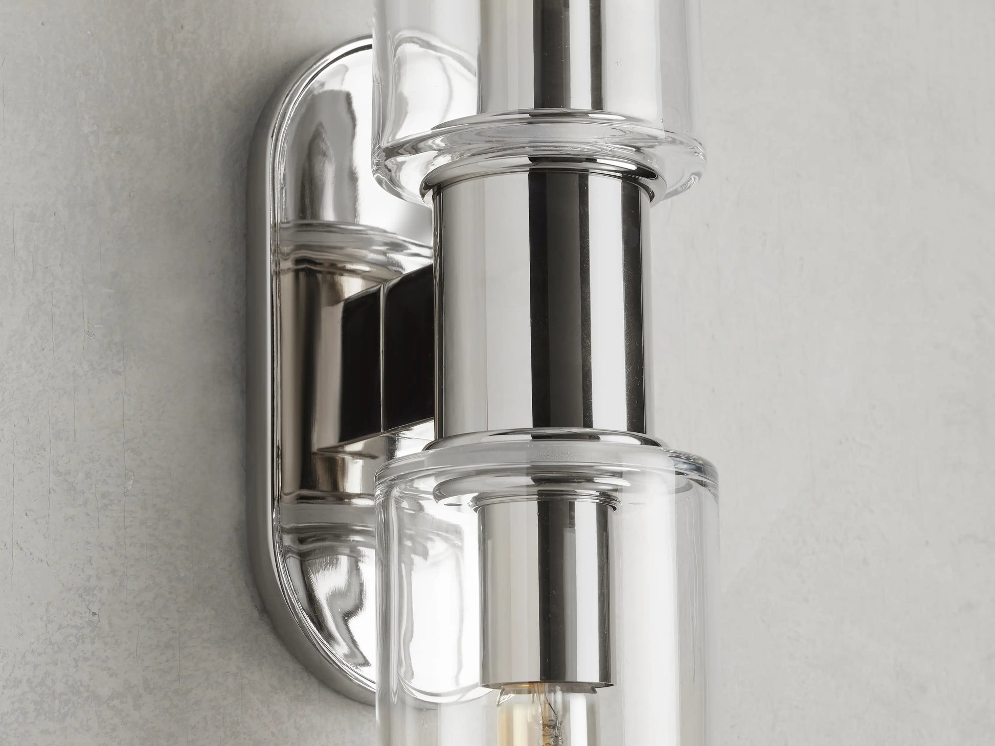 Harrlin Double Sconce in Clear