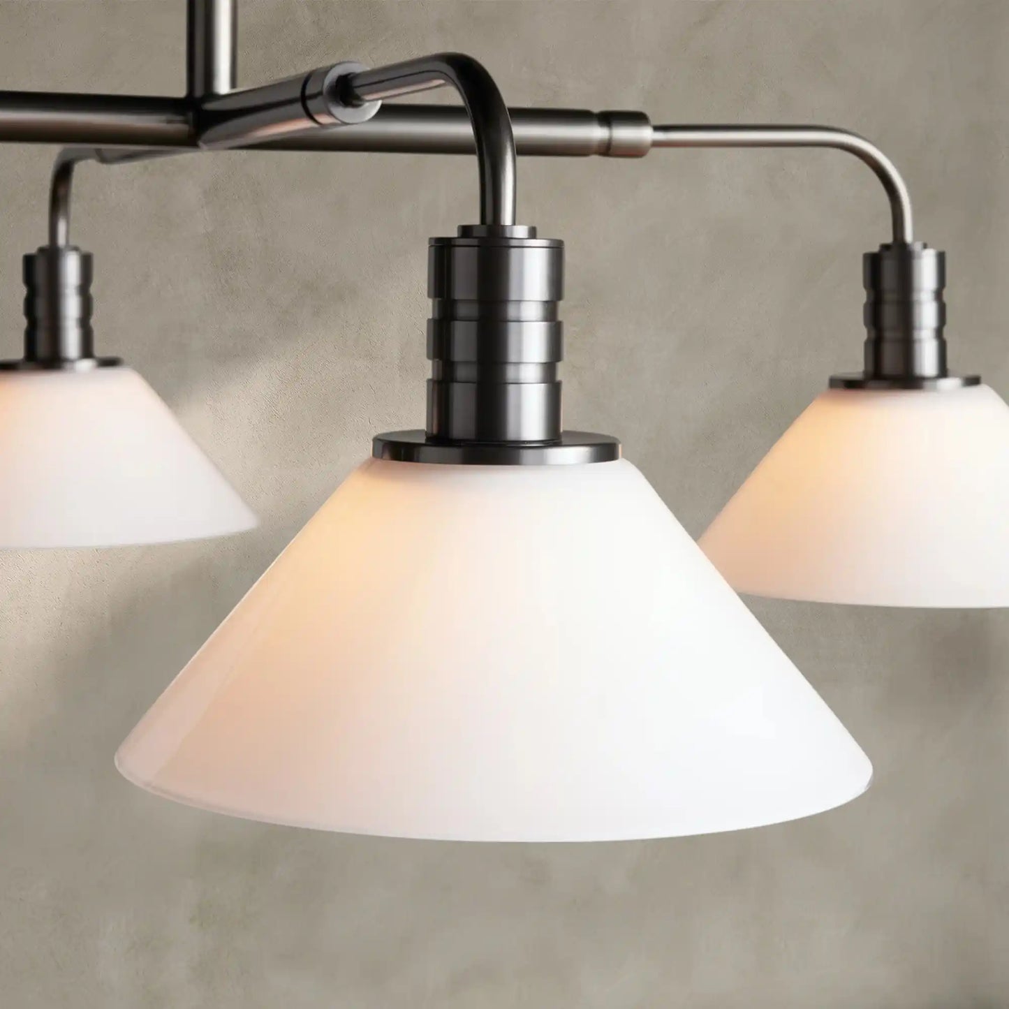 Theron Glass Round Chandelier 30'' 52''