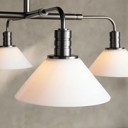 Theron Glass Round Chandelier 30'' 52''