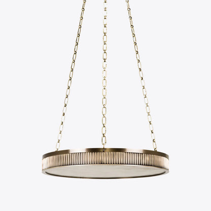 Chaplin Alabaster Plafonnier Chandelier