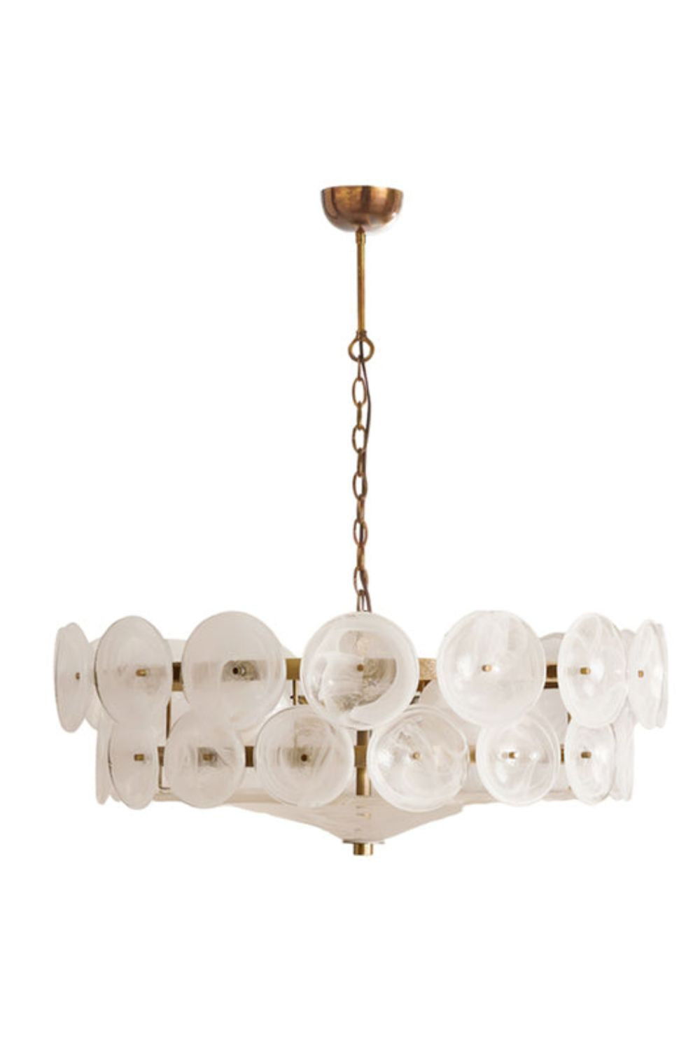 Italian Art glass Lorenzo chandelier - view 11 | morylighting