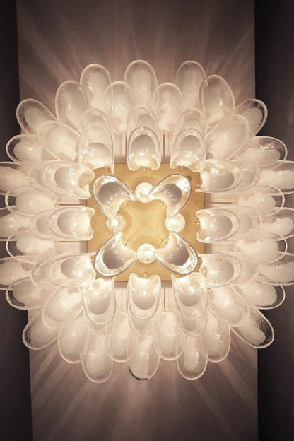 Vintage Art Handcrafted Petal Ceiling Lamp - view 5 | morylighting