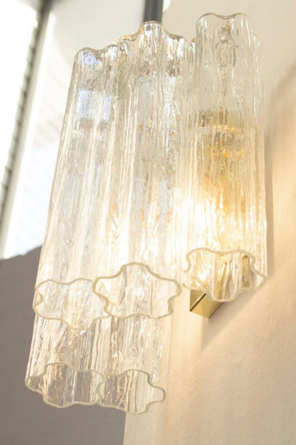 Art glass crystal wall lamp - view 4 | morylighting