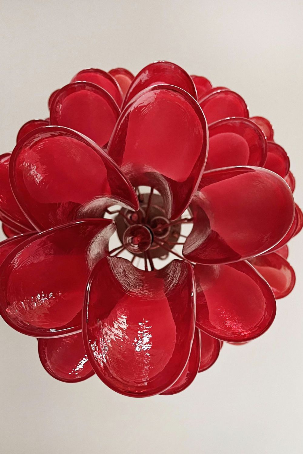 Vintage Italian Art Spiral Chandelier - view 17 | morylighting
