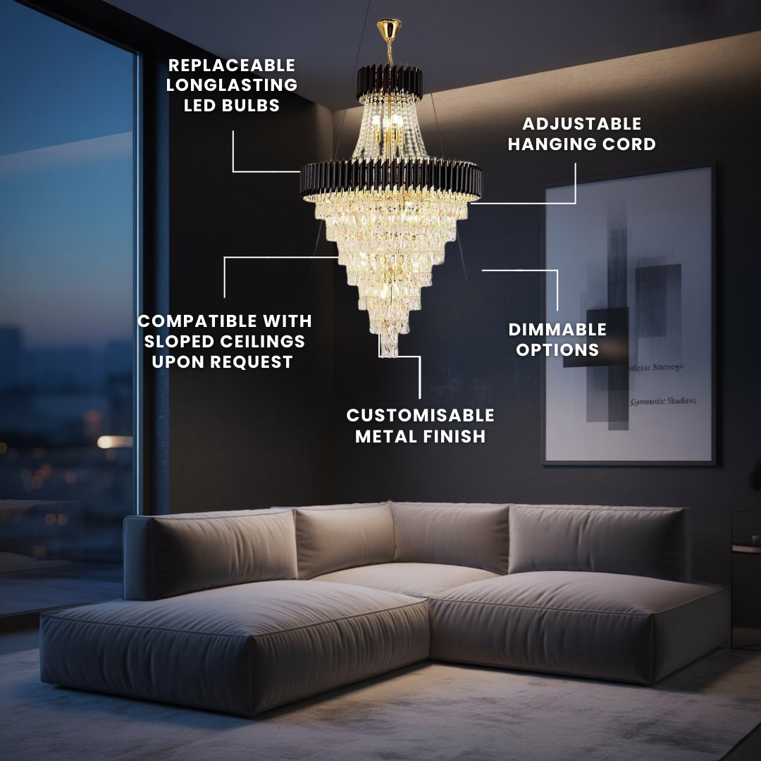 Vancard Crystal Chandelier