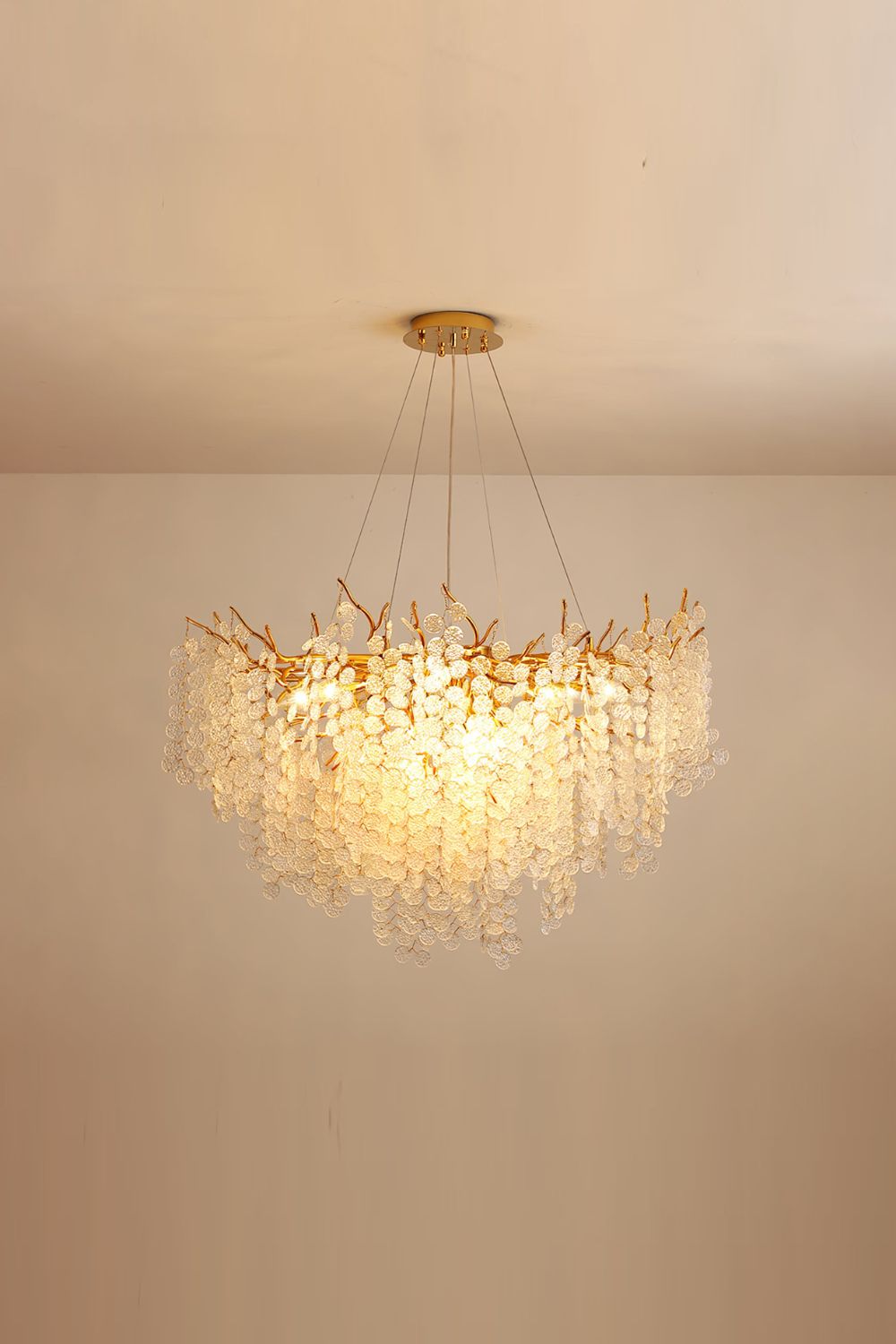 Shiro Noda Crystal Chandeliers - morylighting