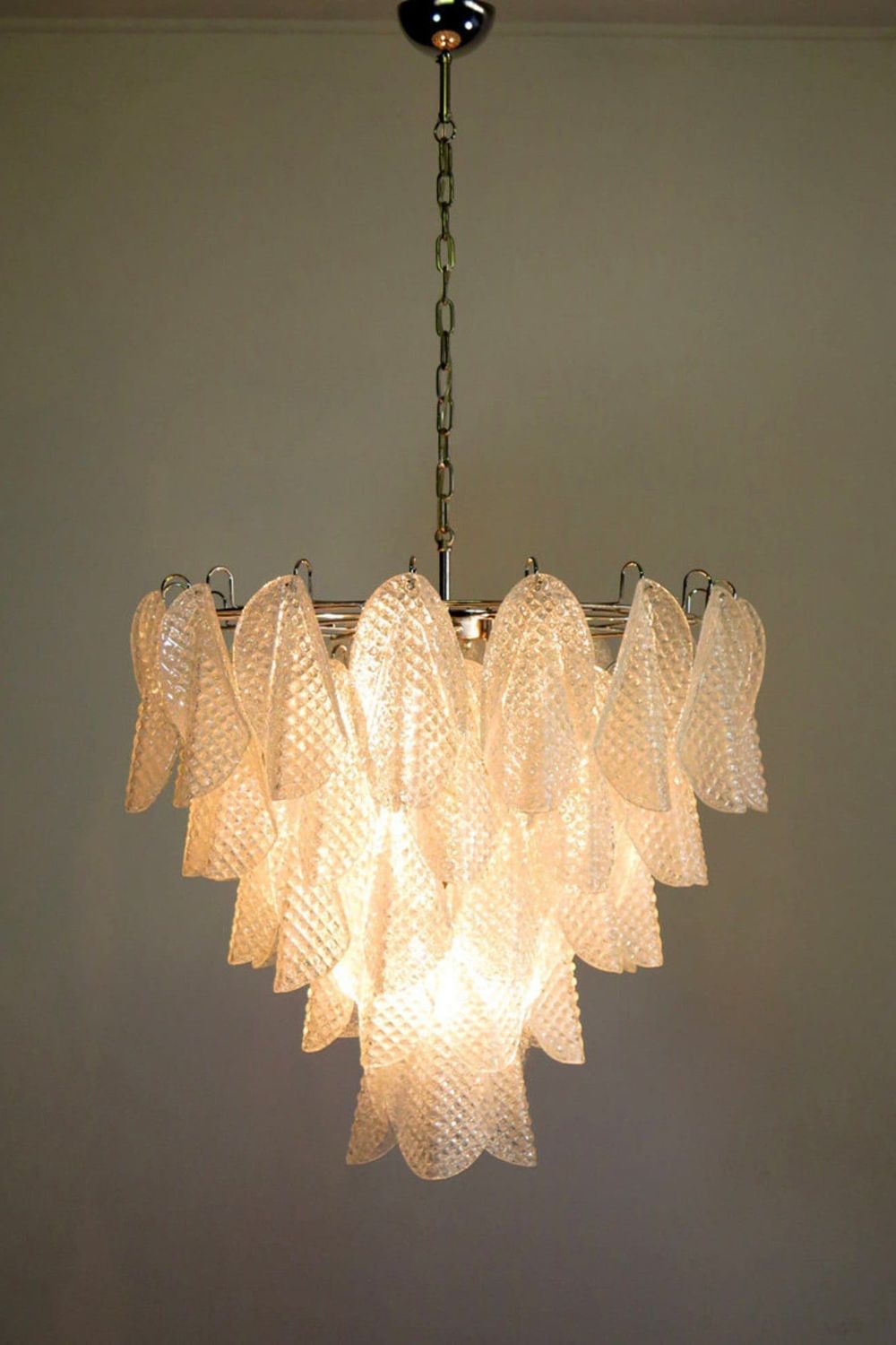 Rondini Transparent Art Glass Chandelier - view 5 | morylighting