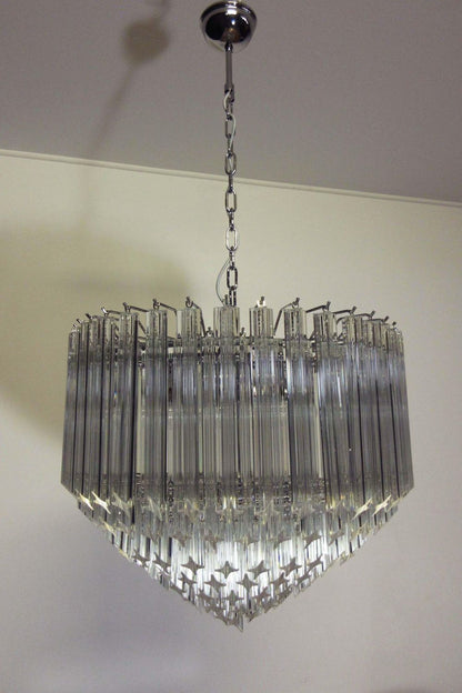 Contemporary Art Quadriedri Prism Chandelier - view 9 | morylighting