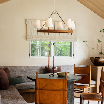 Hastings 6-Light Halo Chandelier