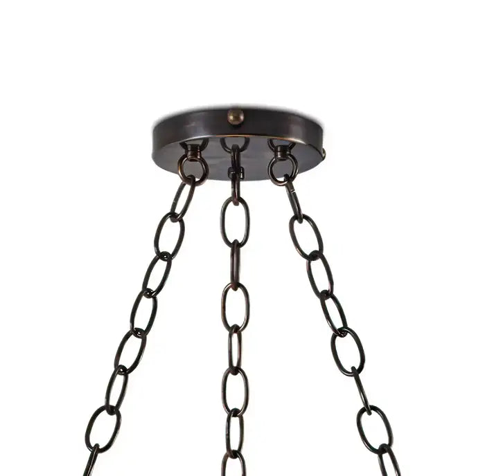 Large 'Atlas' Alabaster Suspension Lamp
