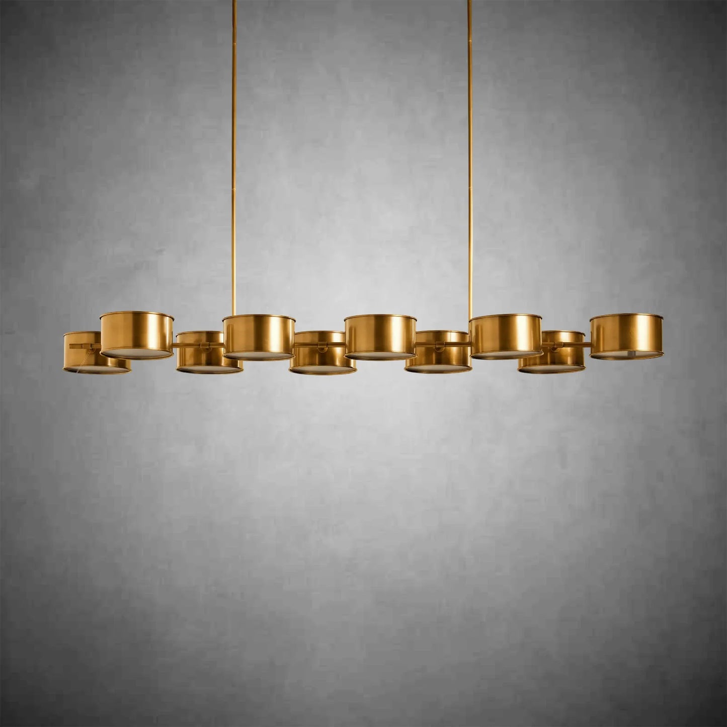 Daphne Metal Linear Chandelier 62''72''