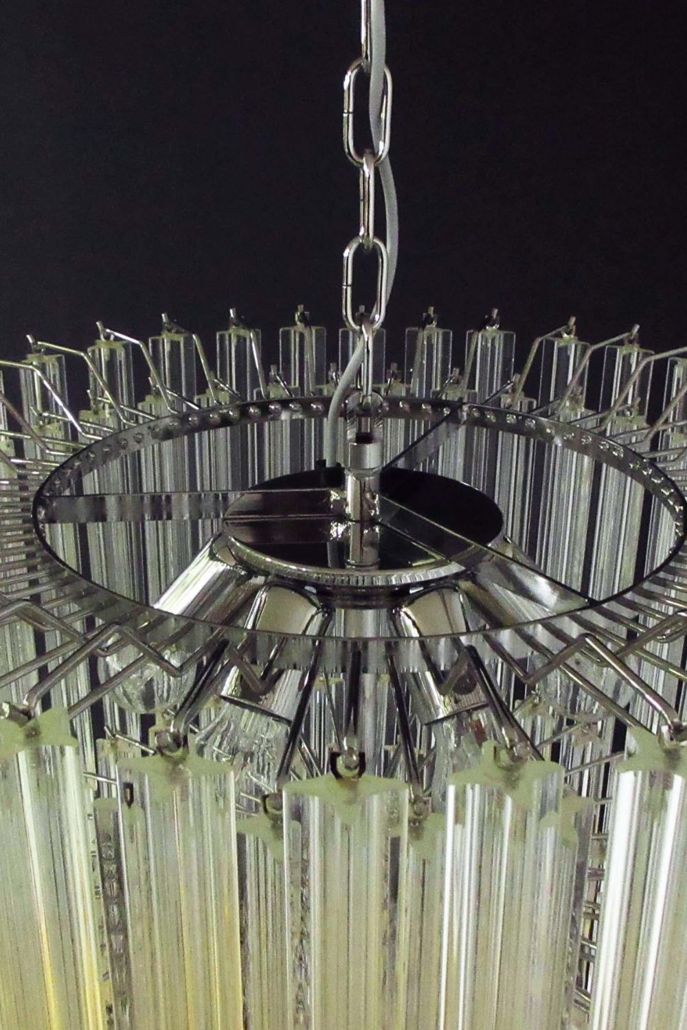 Contemporary Art Quadriedri Prism Chandelier - view 11 | morylighting