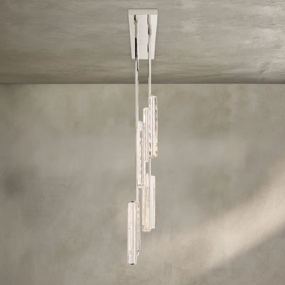 Auburn Crystal Linear Chandelier 54‘’