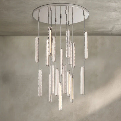 Auburn Crystal Round Chandelier 24‘’ 40‘’ 56‘’