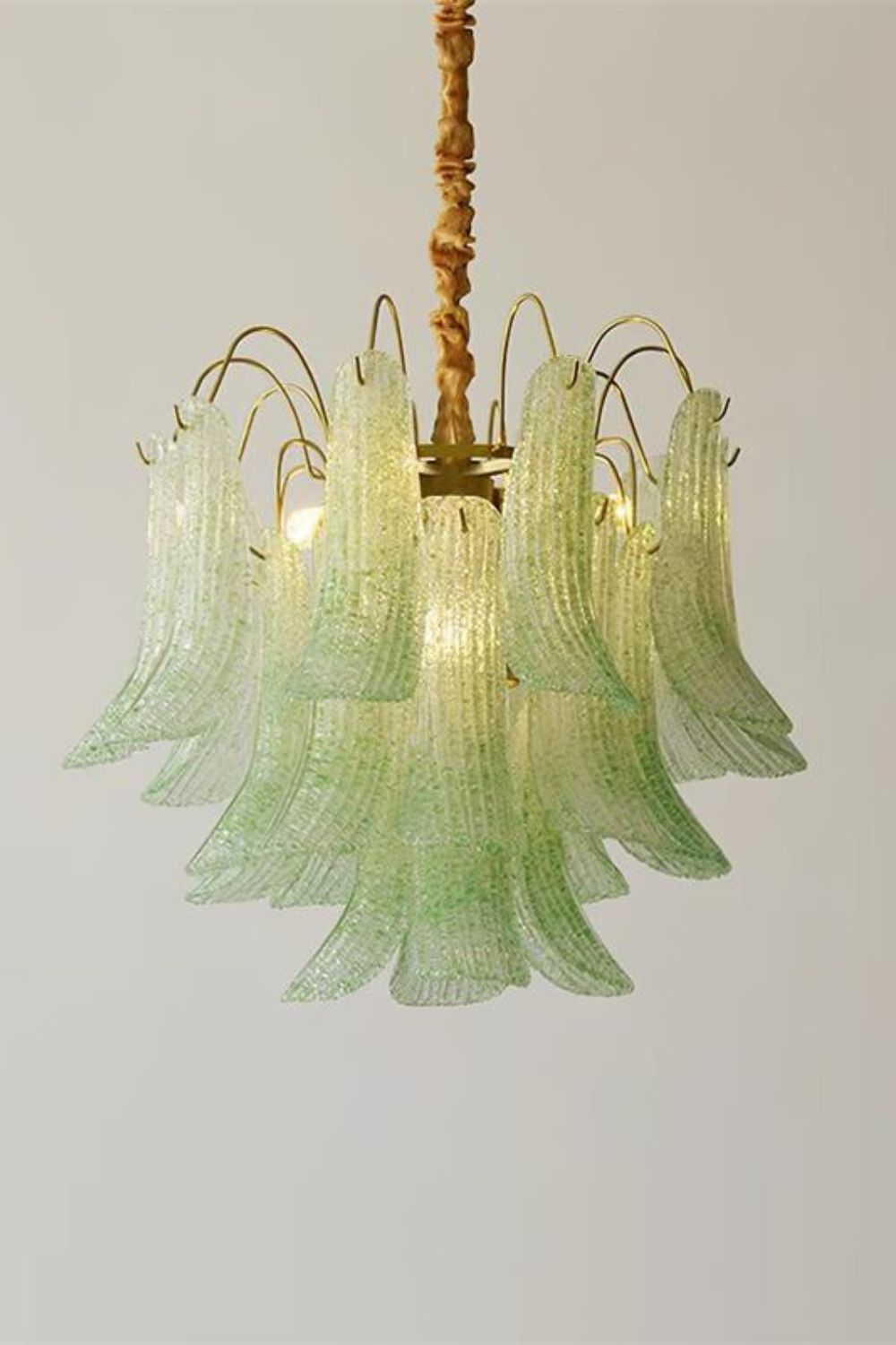 Mazzega Art colorful glass chandelier - view 7 | morylighting