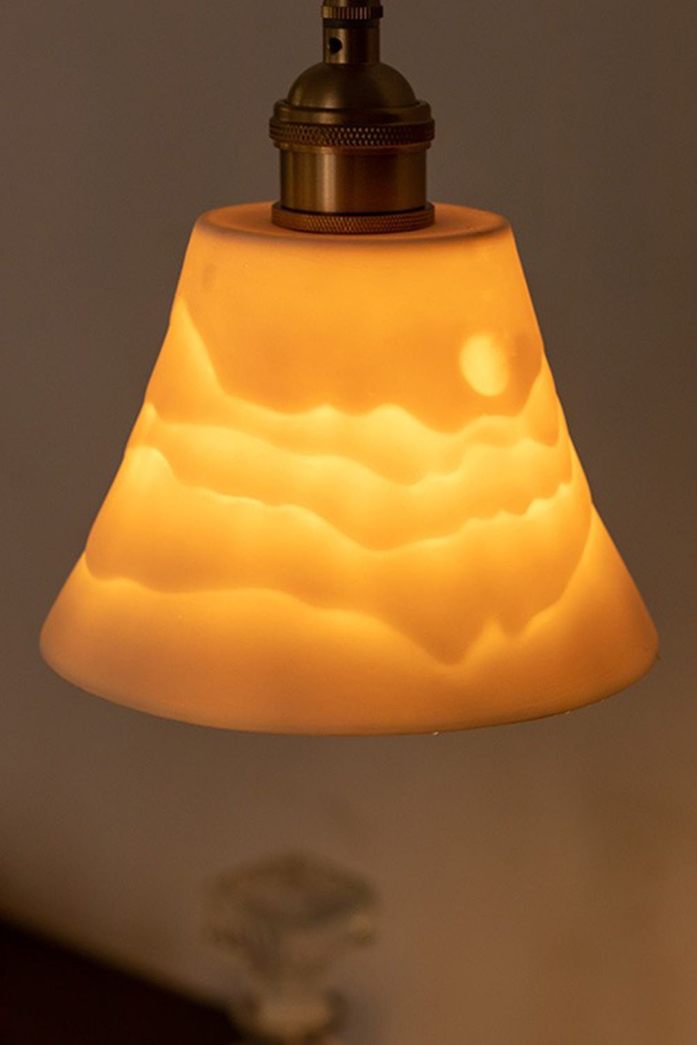 Mountains Shadow Ceramic Pendant Lamp - morylighting