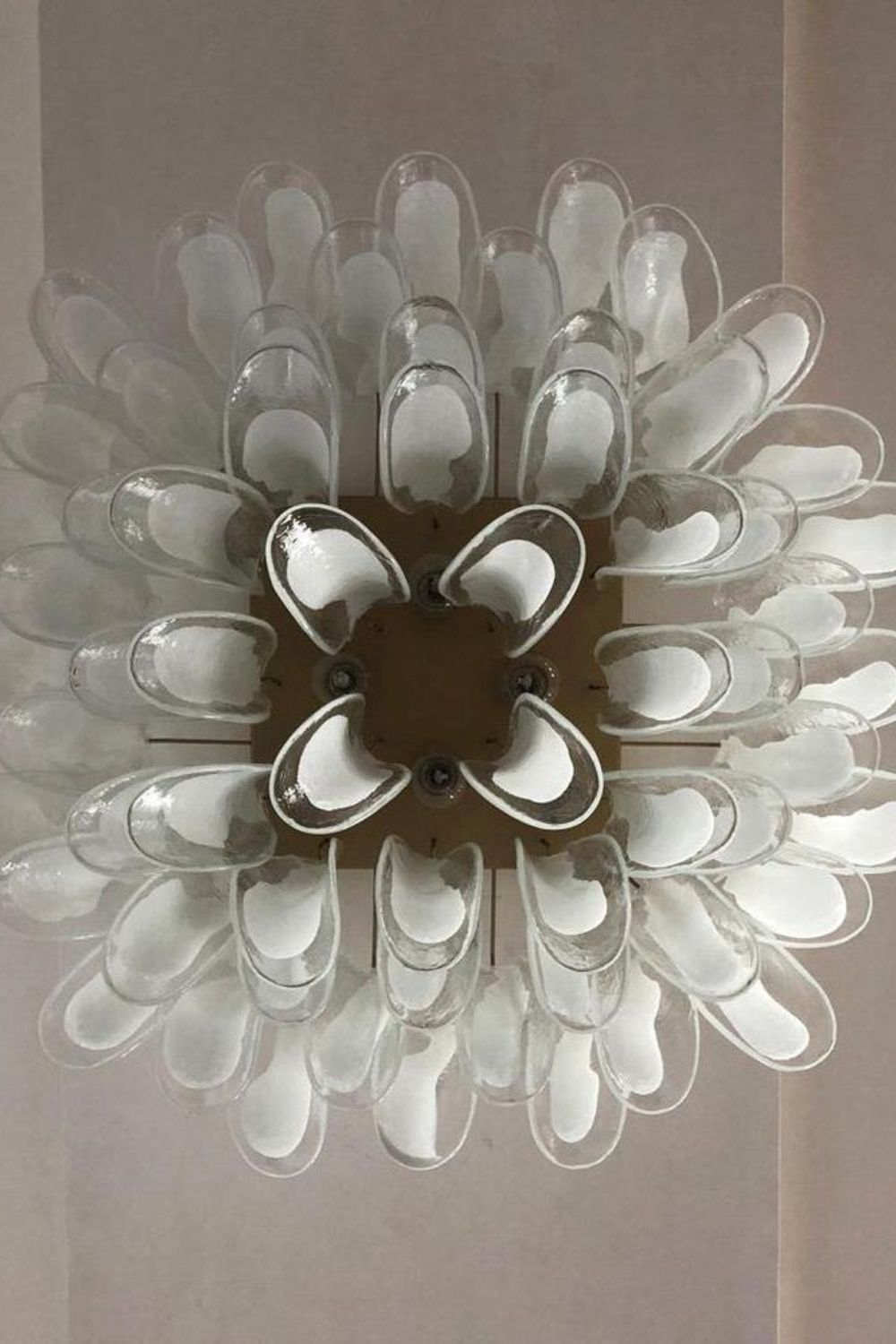 Vintage Art Handcrafted Petal Ceiling Lamp - view 6 | morylighting