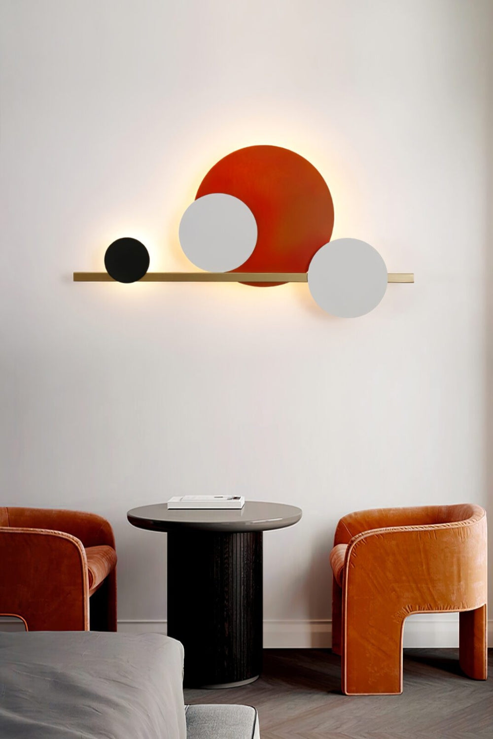 4 Circle LED Wall Light - view 4 | morylighting