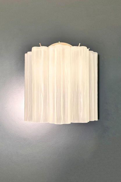 Frosted white Art glass tube wall Lamp - view 9 | morylighting