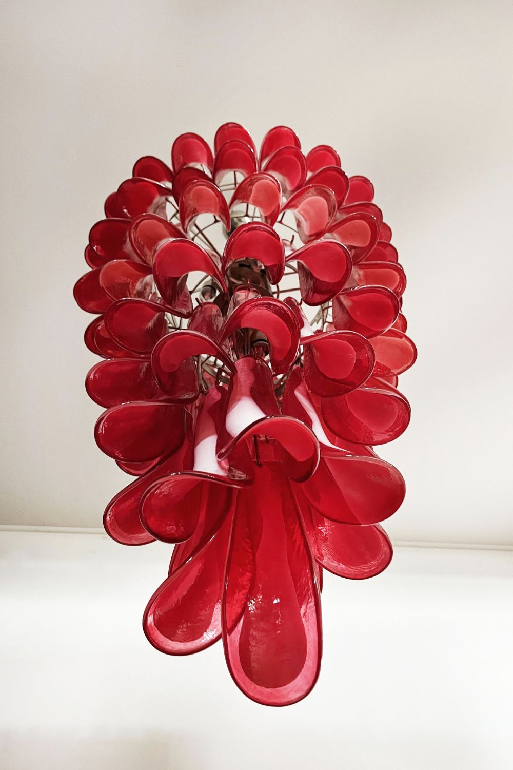 Vintage Italian Art Spiral Chandelier - view 16 | morylighting