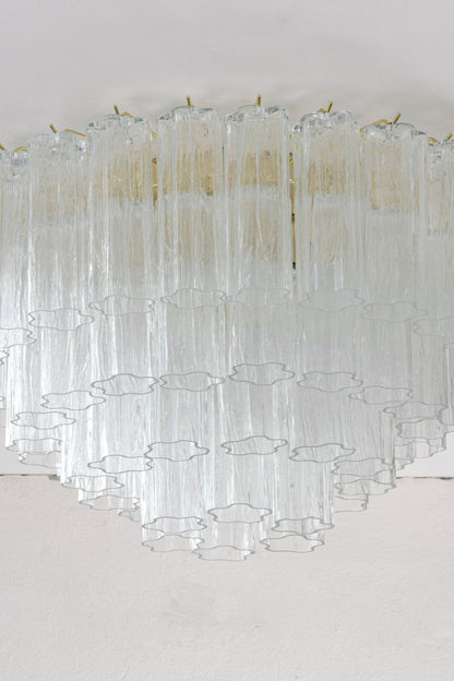 Clear Art Glass Tronchi Ceiling Light - view 4 | morylighting