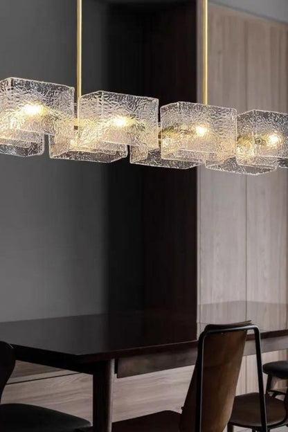 long water ripple Chandelier - view 3 | morylighting