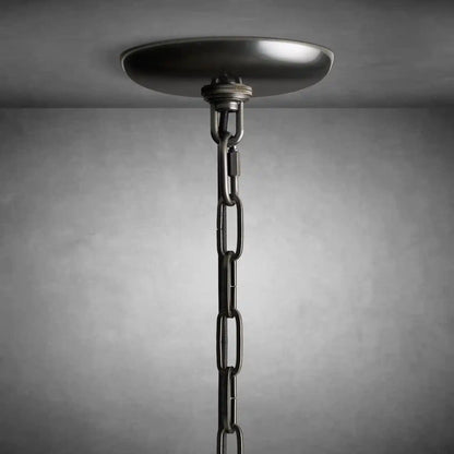 Glacien Round Glass Chandelier