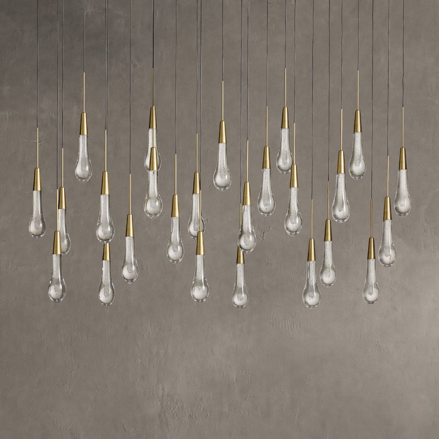 Soltaire Linear Chandelier 37" 50" 60" 70" 87" 120" | Morylighting (7)