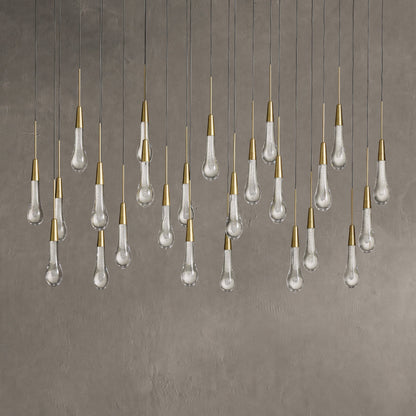 Soltaire Linear Chandelier 37" 50" 60" 70" 87" 120" | Morylighting (7)