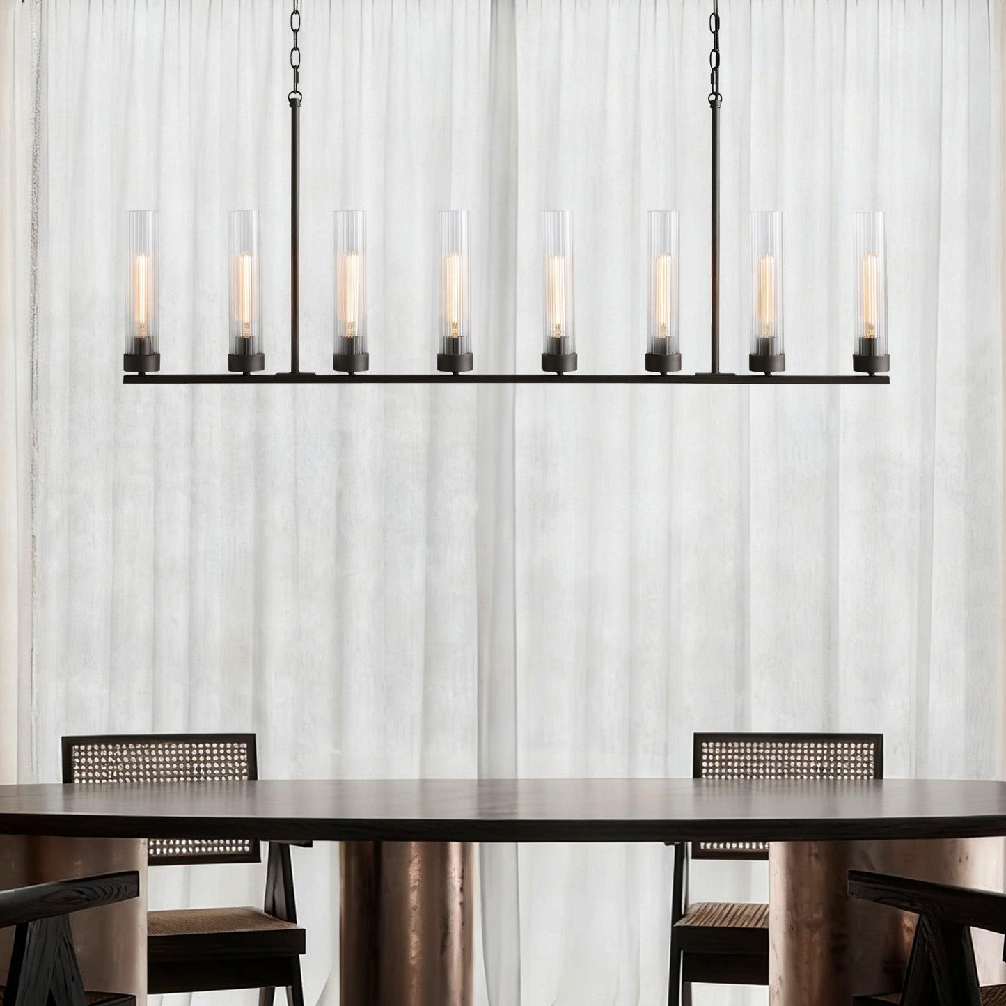 Andreas Linear Chandelier 5/7/8 Light