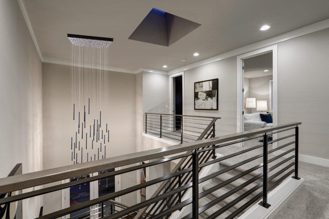 Bellini Square Tri-Tone Tubular Pendant Light Chandelier - morylighting
