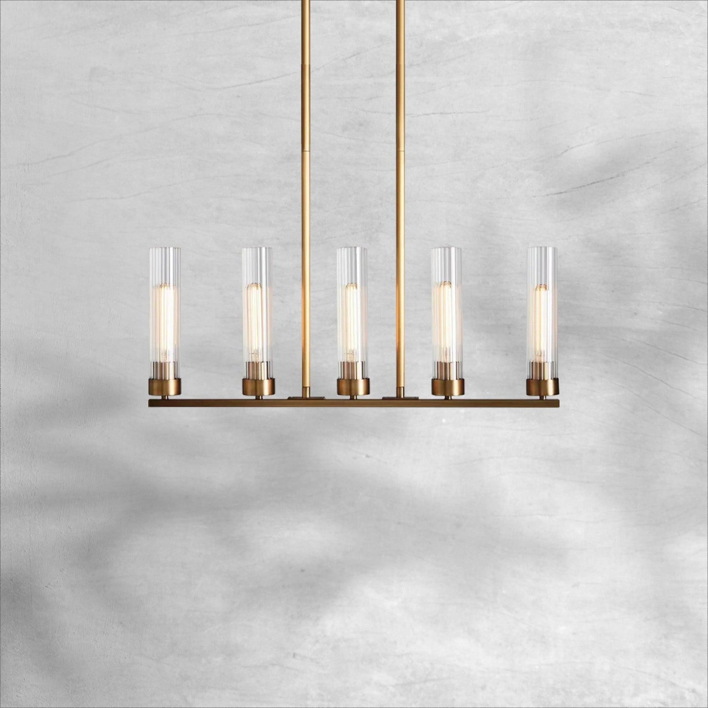Andreas Linear Chandelier 5/7/8 Light