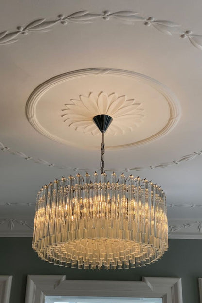 Art Transparent Prism Triedri Chandelier - view 8 | morylighting