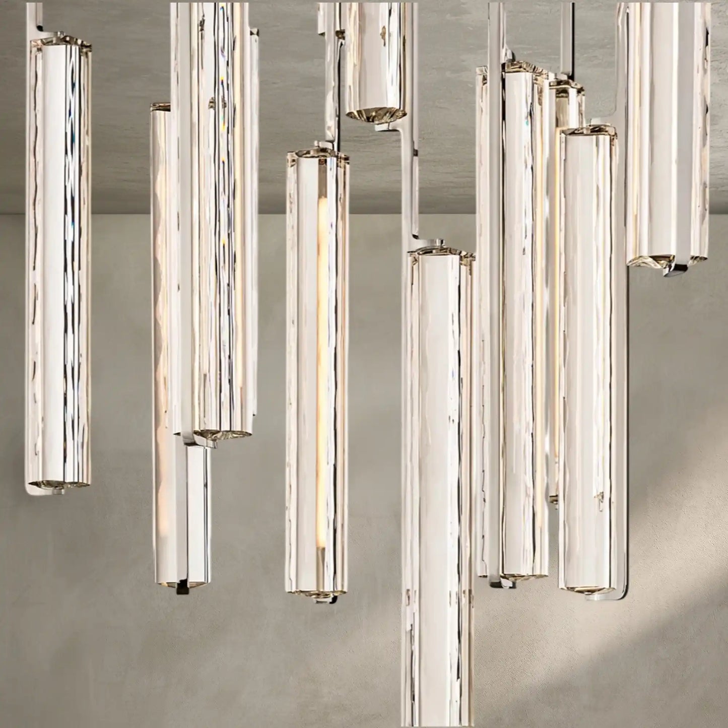 Auburn Crystal Round Chandelier 24‘’ 40‘’ 56‘’
