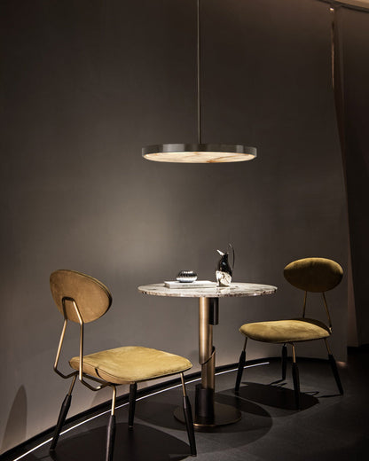 Unique Lustre Solid Marble Dome Ceiling Anvers Pendant Light Fixtures for Living room