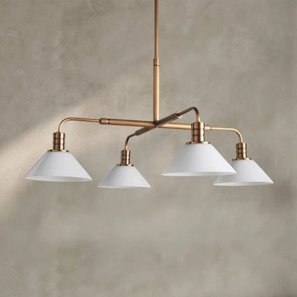 Theron Glass Round Chandelier 30'' 52''