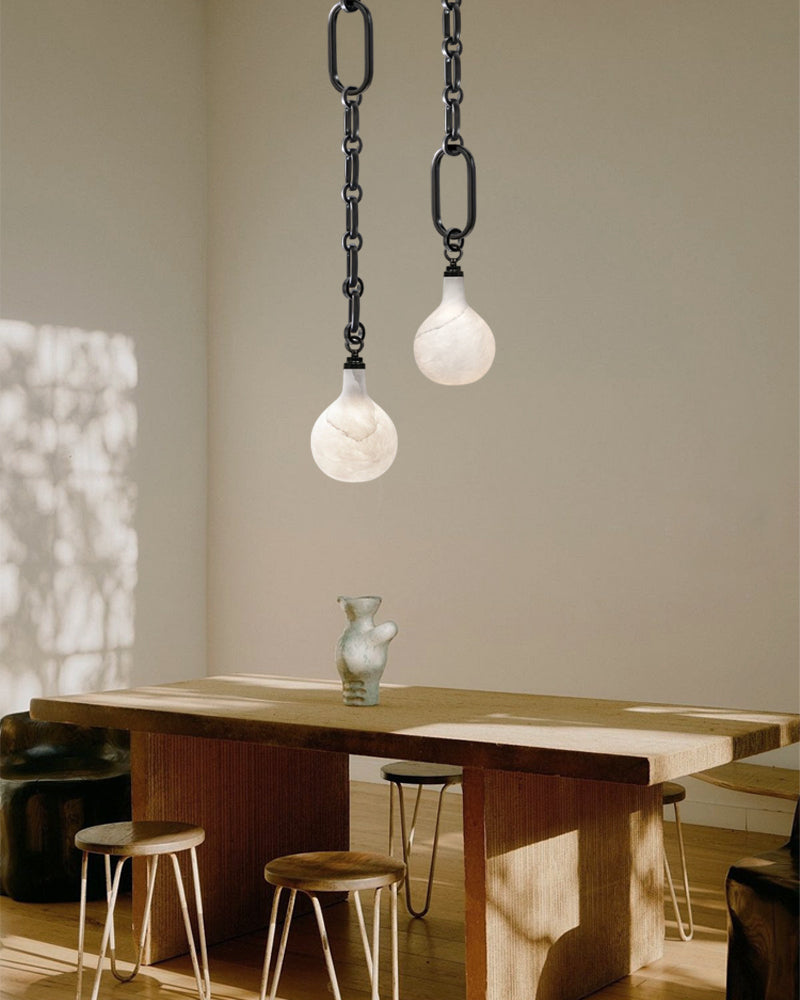 Vintage style Cluster White Mini Insignia Globe Pendant Light 6" for kitchen Island