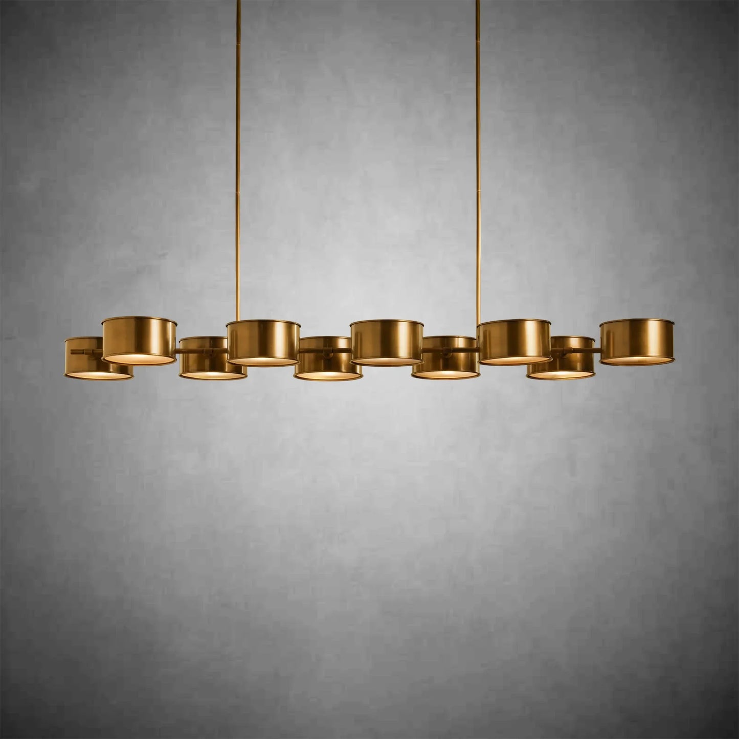 Daphne Metal Linear Chandelier 62''72''