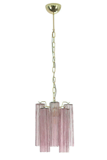 1990s Art Amethyst Glass Chandelier - view 8 | morylighting