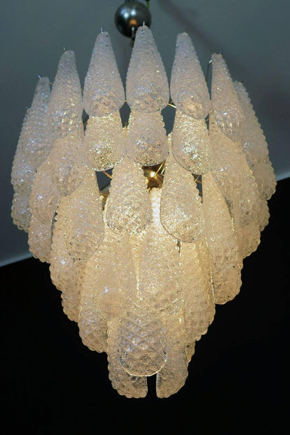 Murano Honeycomb Glass Chandelier - morylighting