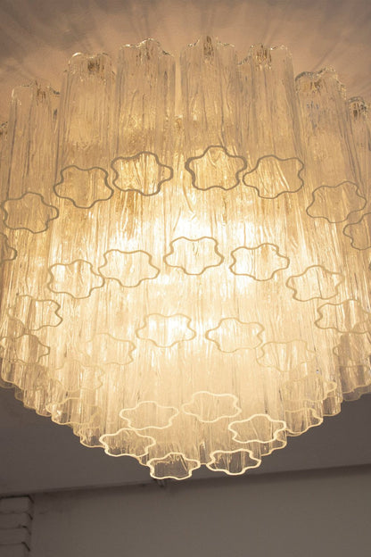 Clear Art Glass Tronchi Ceiling Light - view 9 | morylighting