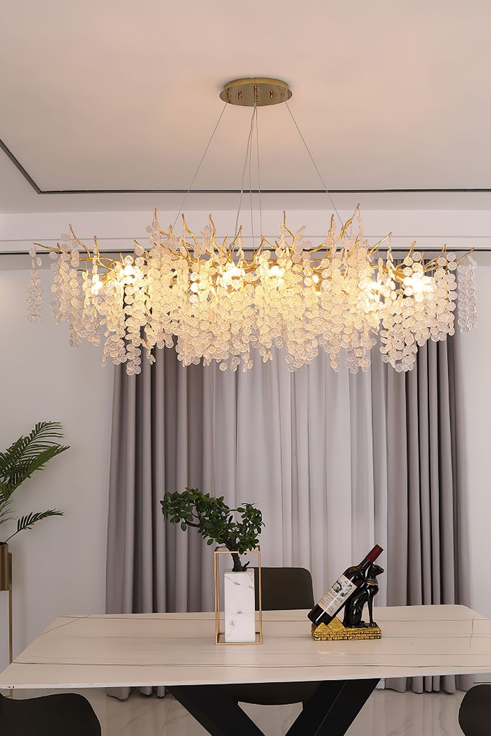 Shiro Noda Crystal Chandeliers - morylighting