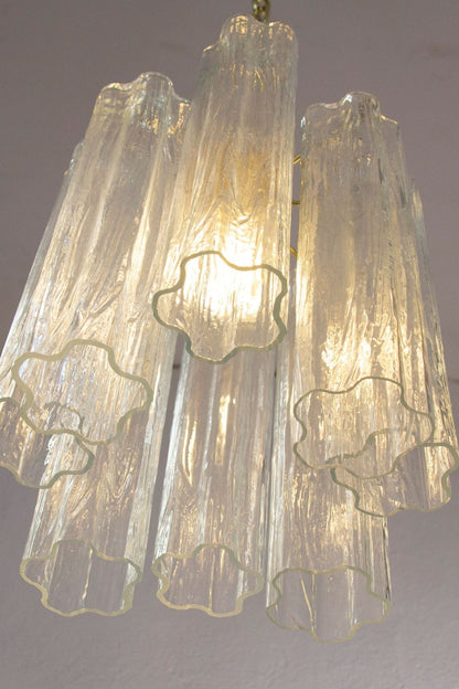 Vintage Art Glass Tronchi Pendant Light - view 6 | morylighting