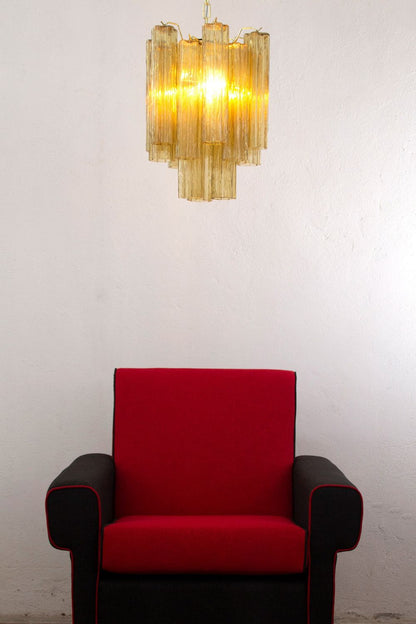 Italian Smoked Art Glass Pendant Light - view 3 | morylighting