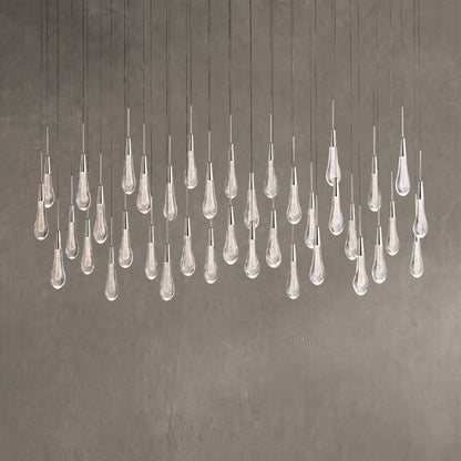 Soltaire Linear Chandelier 37" 50" 60" 70" 87" 120" | Morylighting (14)