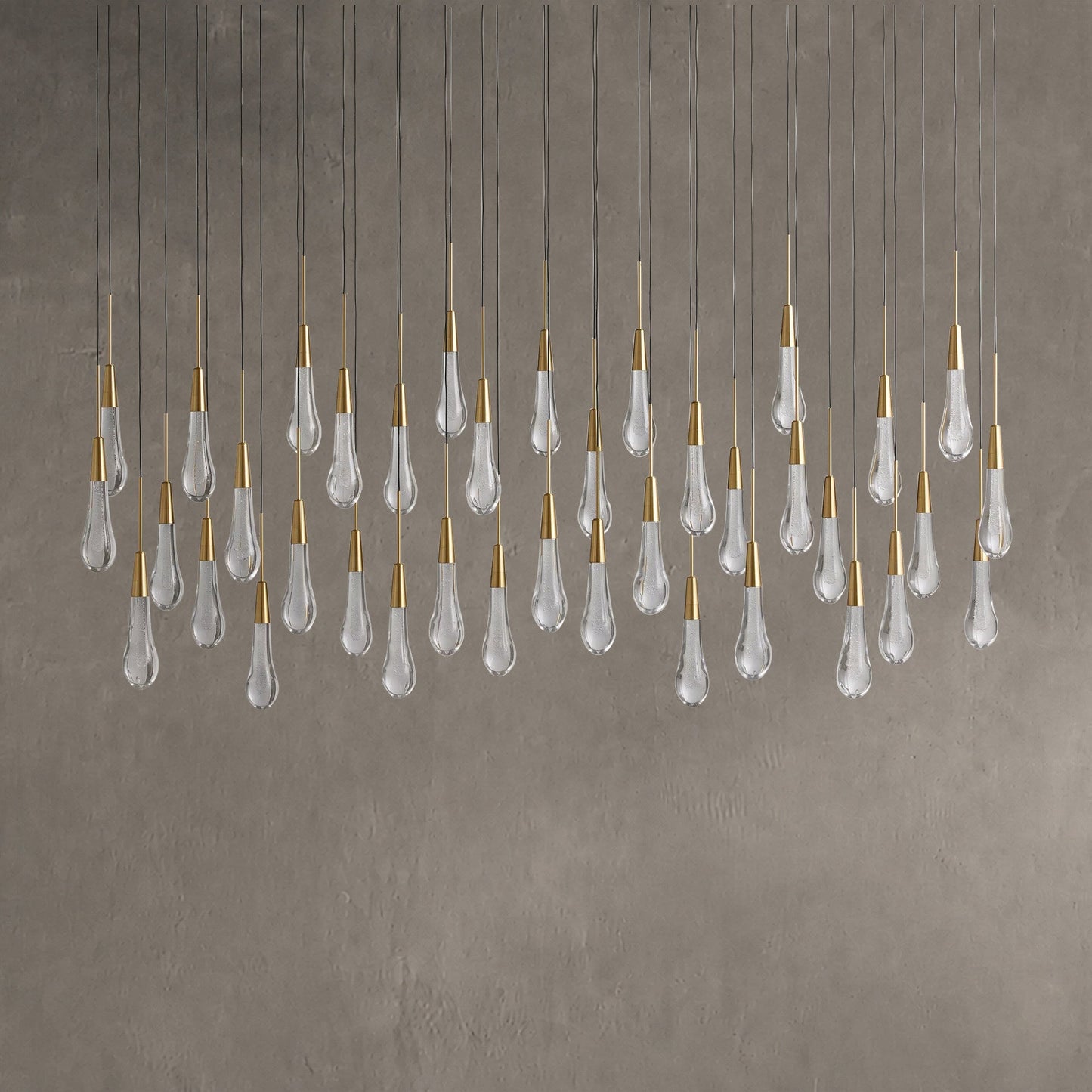 Soltaire Linear Chandelier 37" 50" 60" 70" 87" 120" | Morylighting (17)
