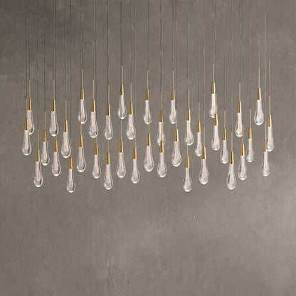 Soltaire Linear Chandelier 37" 50" 60" 70" 87" 120" | Morylighting (12)