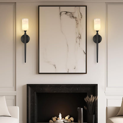 Monty Alabaster Wall Sconces