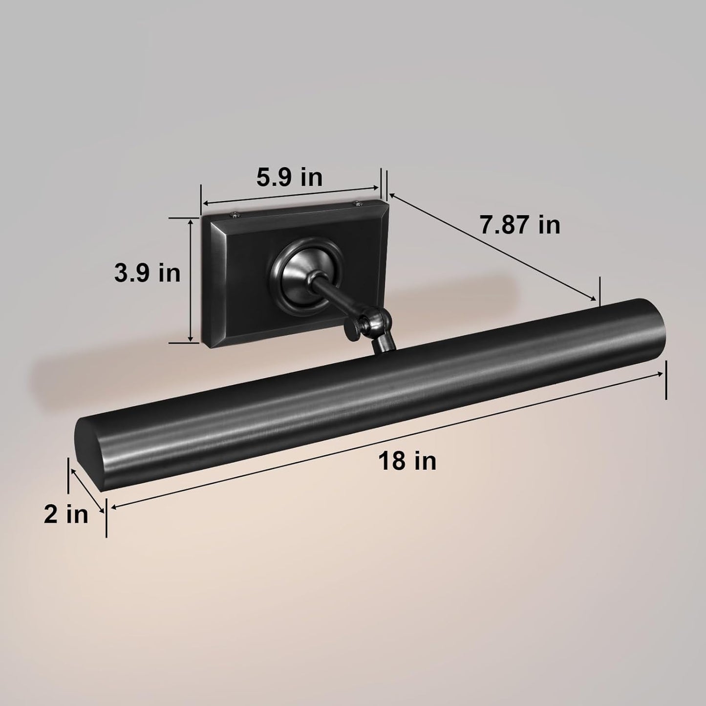 LA Brass Picture Light