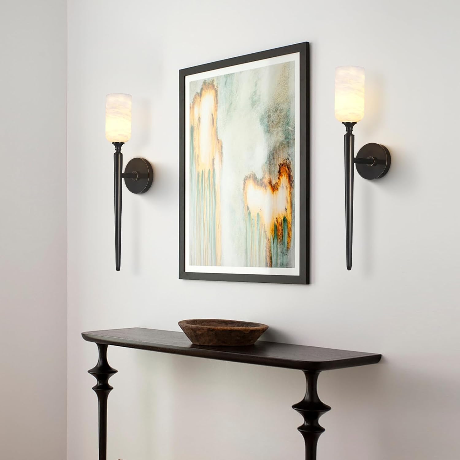 Monty Alabaster Wall Sconces